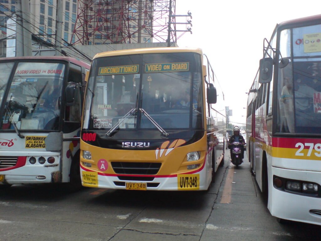 Traveling by Bus in Philippines